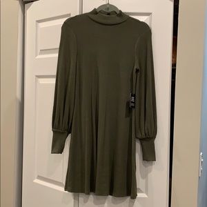 Long sleeve boho dress